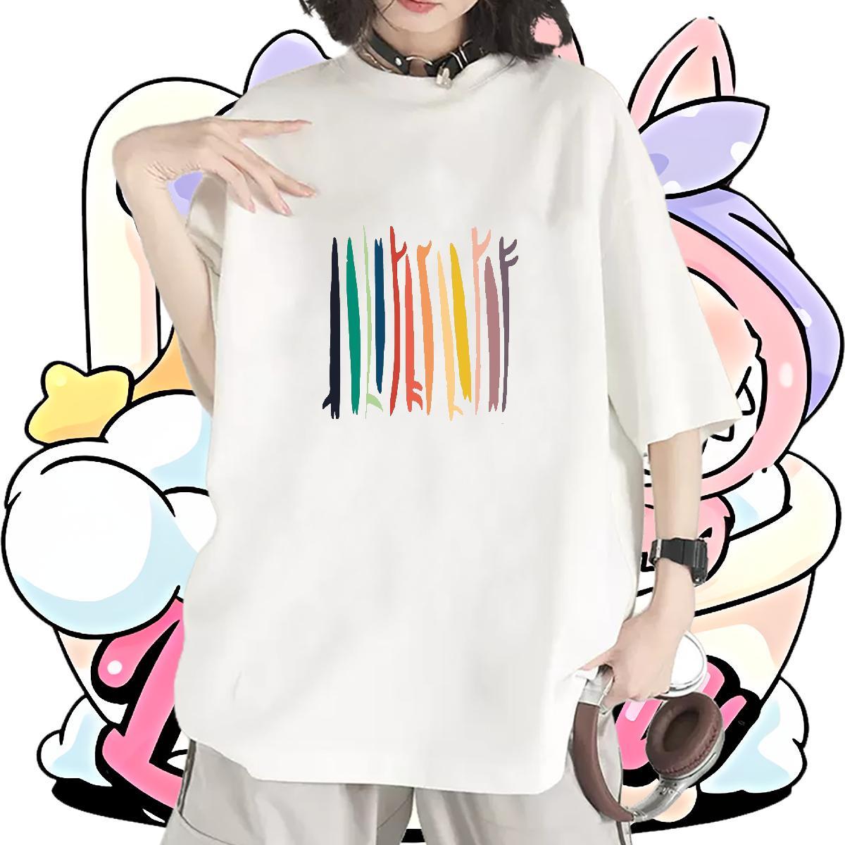 5A Womens Tshirts 100% Cotton 230g icon Outdoor T-Shirts Breathable Soft Customized Tees Shirts