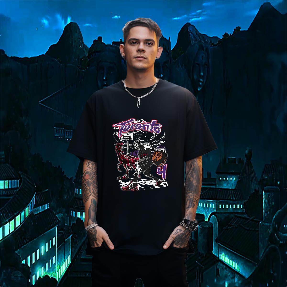 Comfortable T shirt 230g Cotton skull Casual Daily Wear Customized Print O Neck Short Sleeves Tshirt for Man Woman Fashion Casual Tee Shirt
