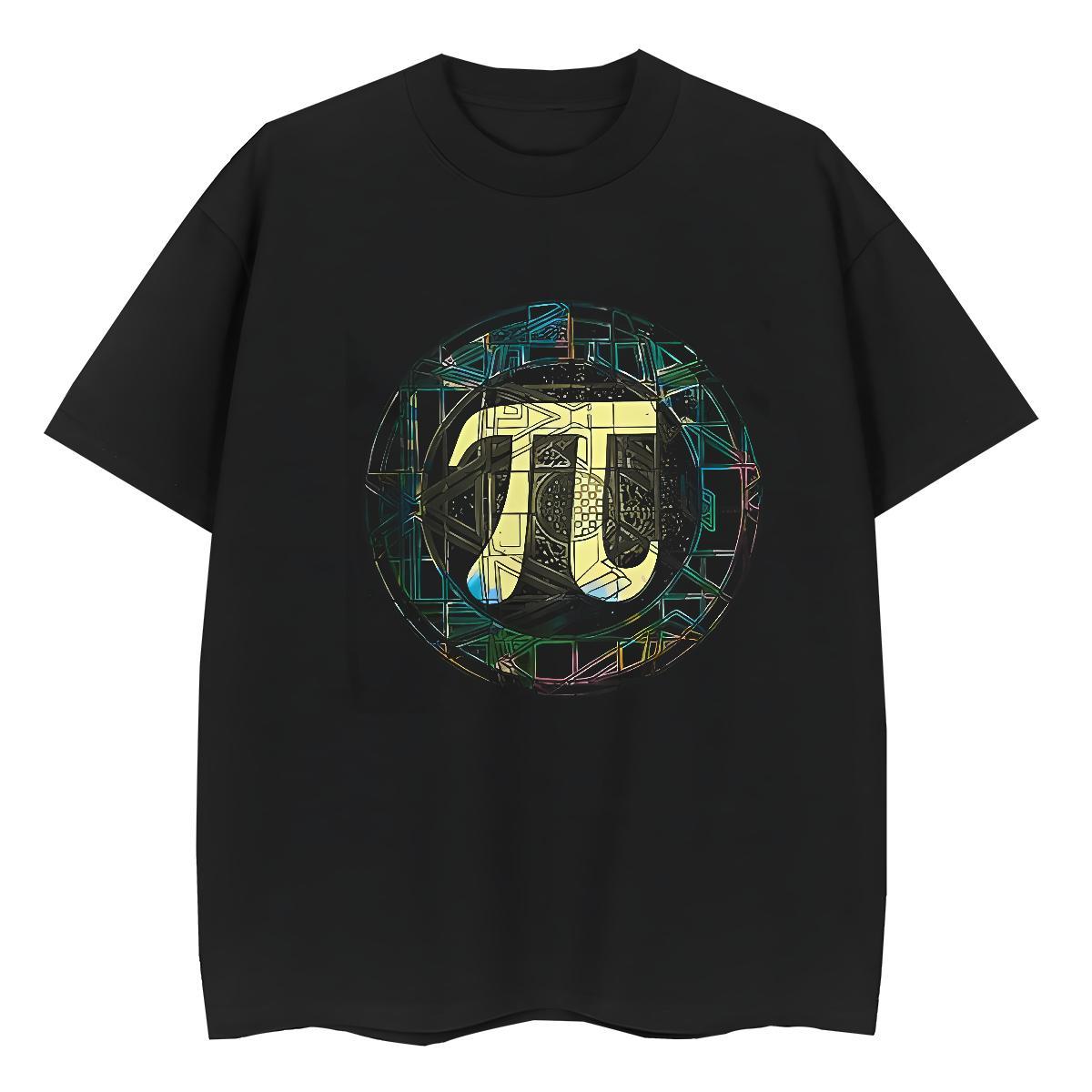 Classic T Shirts Men 230g Cotton math Spring Summer Anime Print Breathable Short Sleeve Men Tops Tees Factory Direct Tee Shirt
