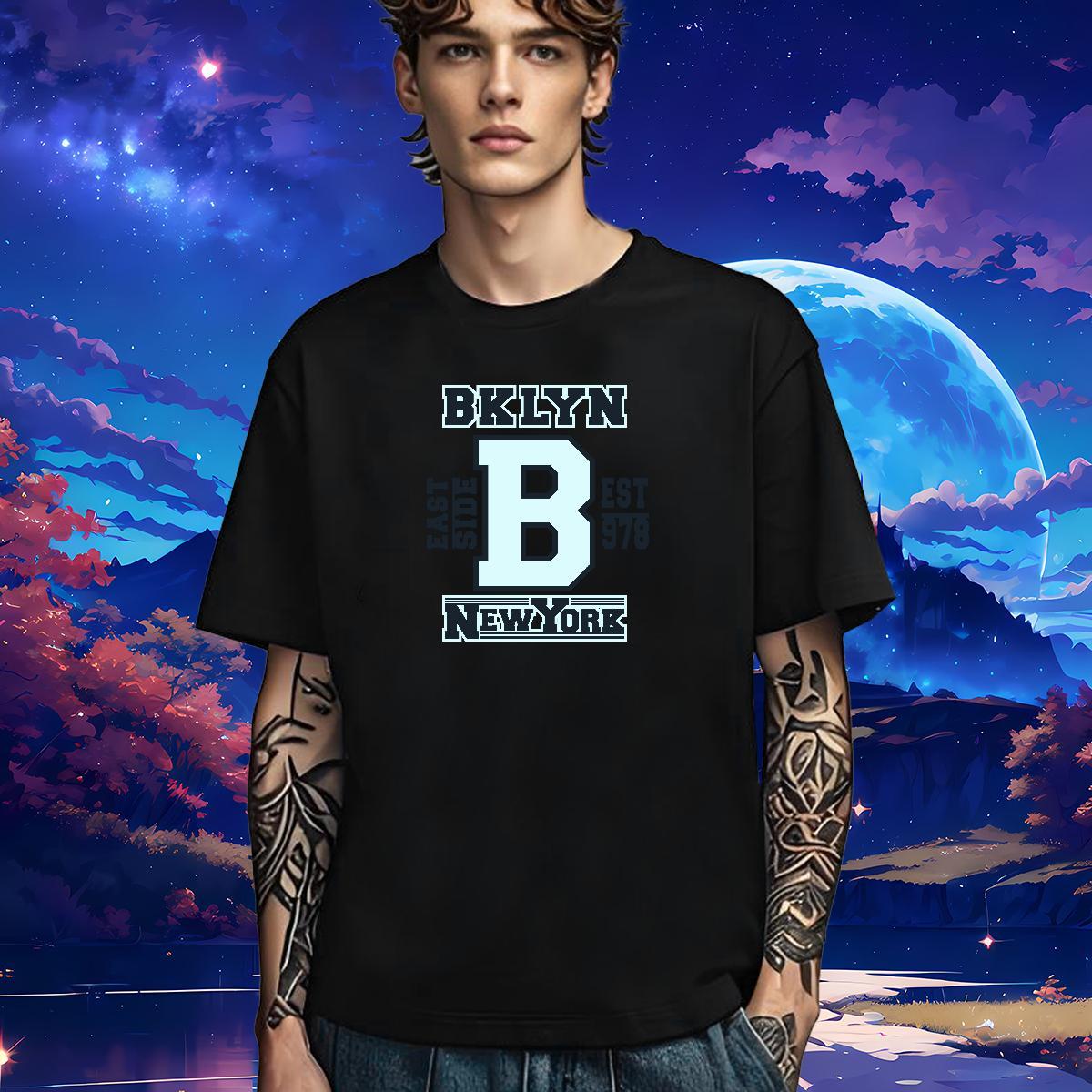 Cool Design Man T Shirts 230g 100% Cotton letter Street wear Hip Hop Skull Short Sleeve O-Neck Men Tshirts Fashion Casual Tee Shirt