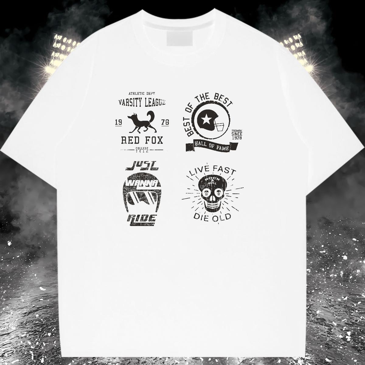 High quality Womens Tshirts 100% Cotton 230g letter Sport T Shirts Women Breathable Soft Customized Clothes