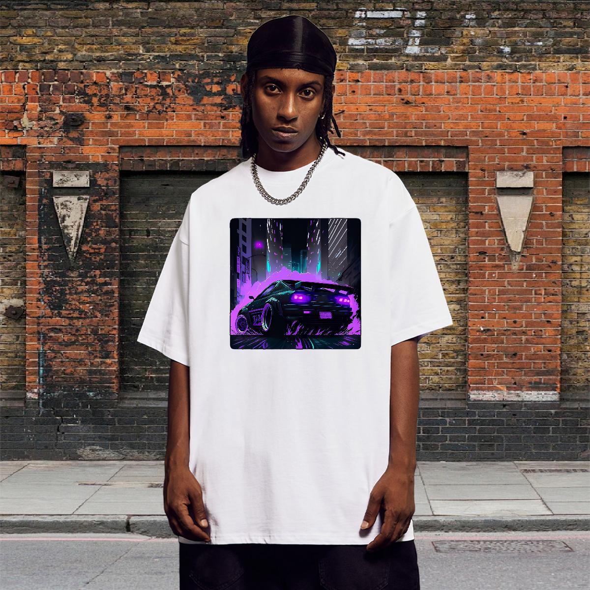 Soft Mens T Shirts 230g 100% Cotton beach Street DIY Crew Neck Breathable Men Clothes T-Shirt Fashion Designer Tops Tees