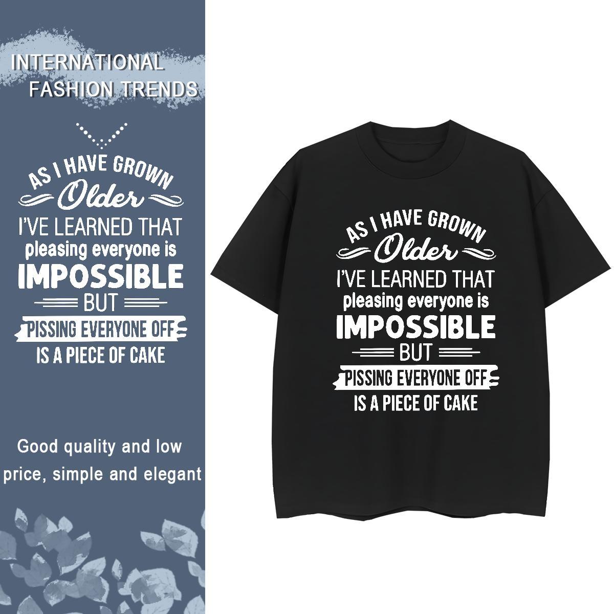 5A Womens Tshirts 230g 100% Cotton letter Casual Beach T-Shirts Short Sleeve O-Neck Custom Printing Tees