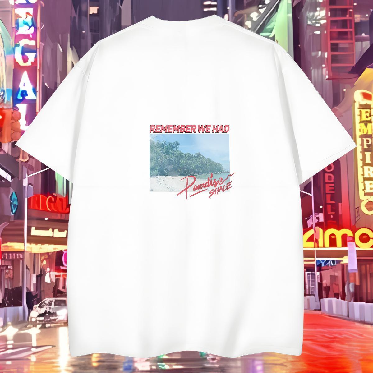 TOP Quality T Shirt For Man 230g 100% Cotton beach Hip Hop DIY Printed Breathable Short Sleeve Couples T Shirts 2024 Clothes