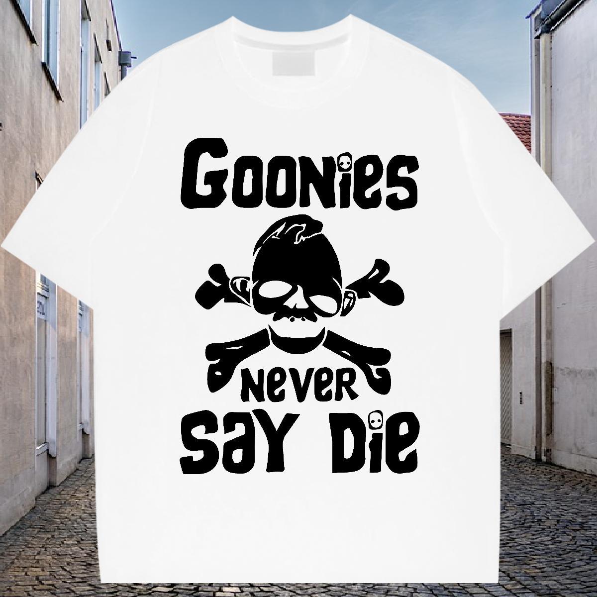Designer T-Shirts 230g Cotton skull Home Outdoor Custom Cartoon Pure Cotton Men Clothes T-Shirt Fashion Design Clothings