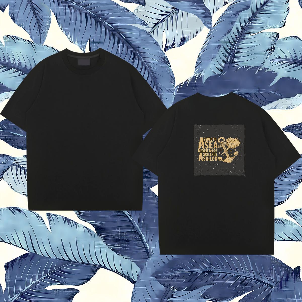 TOP Quality T-Shirts 230g Cotton letter Hip Hop Oversized 3XL 4XL Crew Neck Men Tshirts Custom Tops Tees