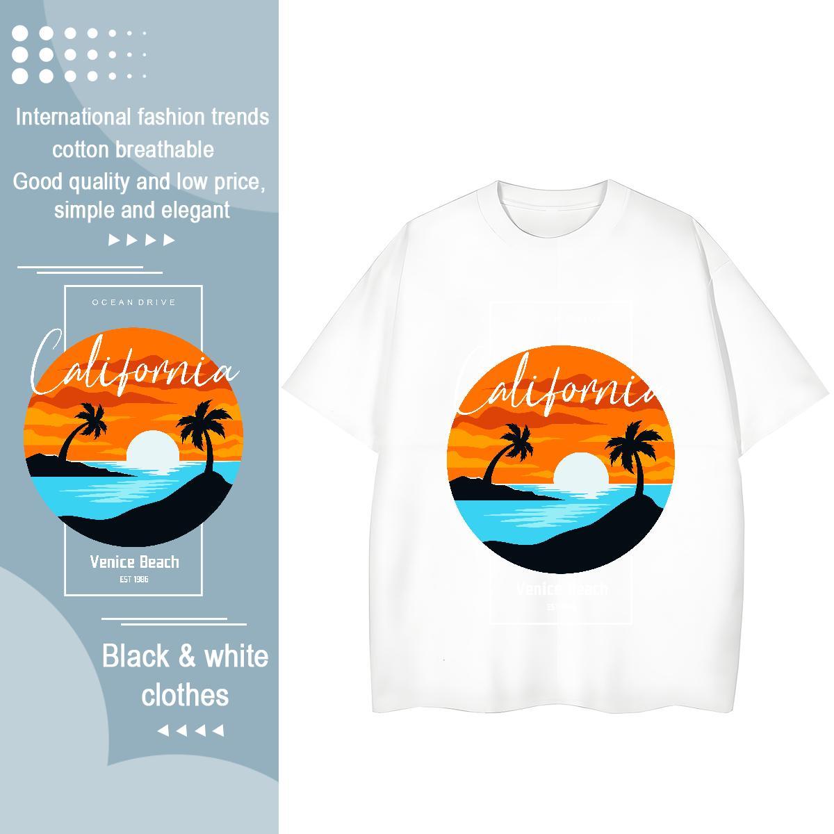 Free Shipping Mens T Shirts 100% Cotton 230g sky Daily Wear Oversized 4XL Pure Cotton Men Tshirts Stylist Tee Shirt