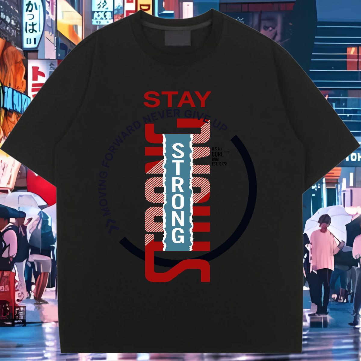 5A Unisex Tshirts 230g Cotton strong Sports Casual T Shirt For Woman Short sleeve Soft Cartoon Anime Clothes