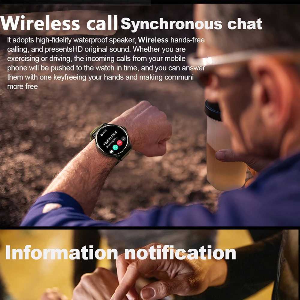 For Huawei XM GPS Track Smart Watch Men 1.85-Inch Ultra HD AMOLED Screen 710 Mah Battery Bluetooth Call SmartWatch New M240824