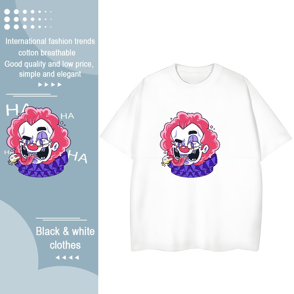 Loose fit Women Tshirts 230g Cotton icon Beach T Shirt For Woman Breathable Customized Print Tee Shirt