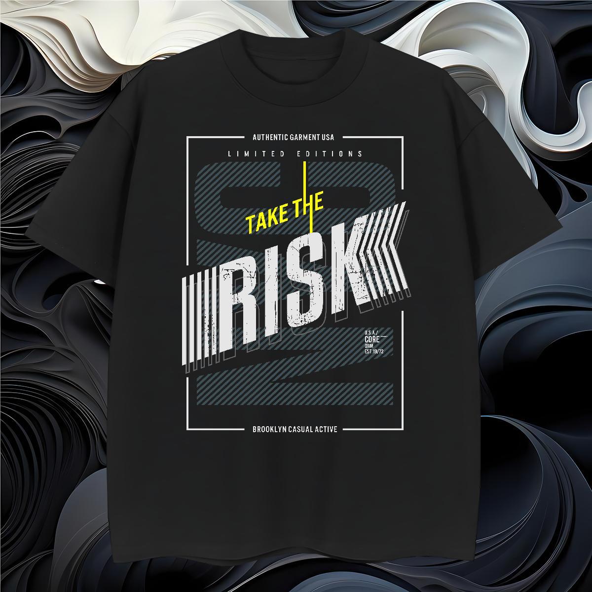 Comfortable T Shirt For Man 230g Cotton risk Summer Casual Oversized 4XL Breathable Short Sleeve Couples T Shirts Fashion Design Tees