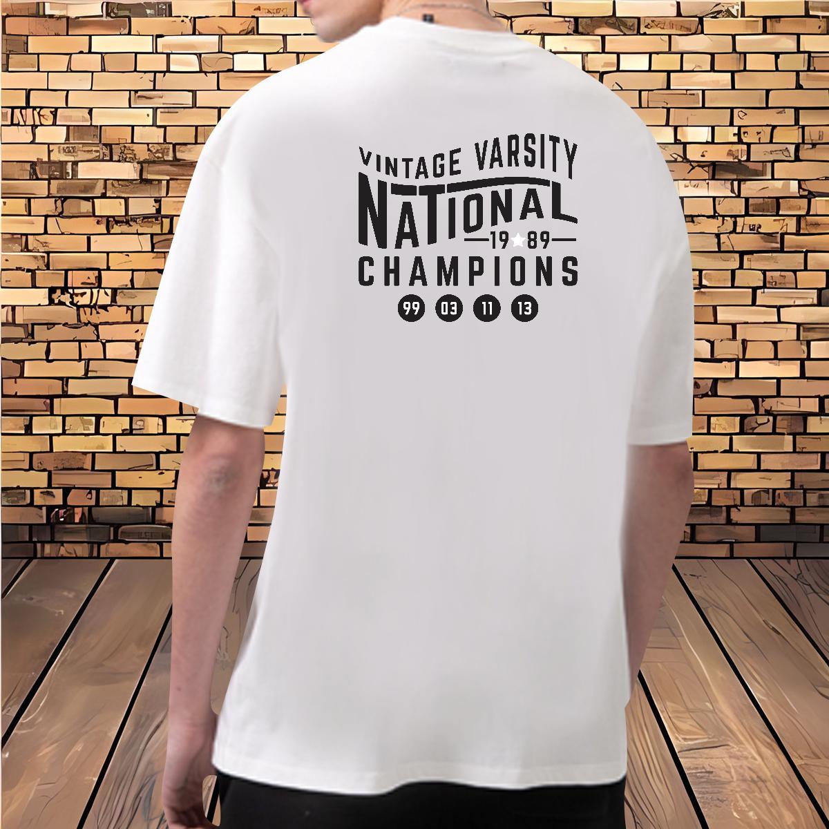 Classic Men T Shirts 230g Pure Cotton letter Daily Wear White Plus Size O Neck Short Sleeves Mens Tshirts Classic Casual Clothings