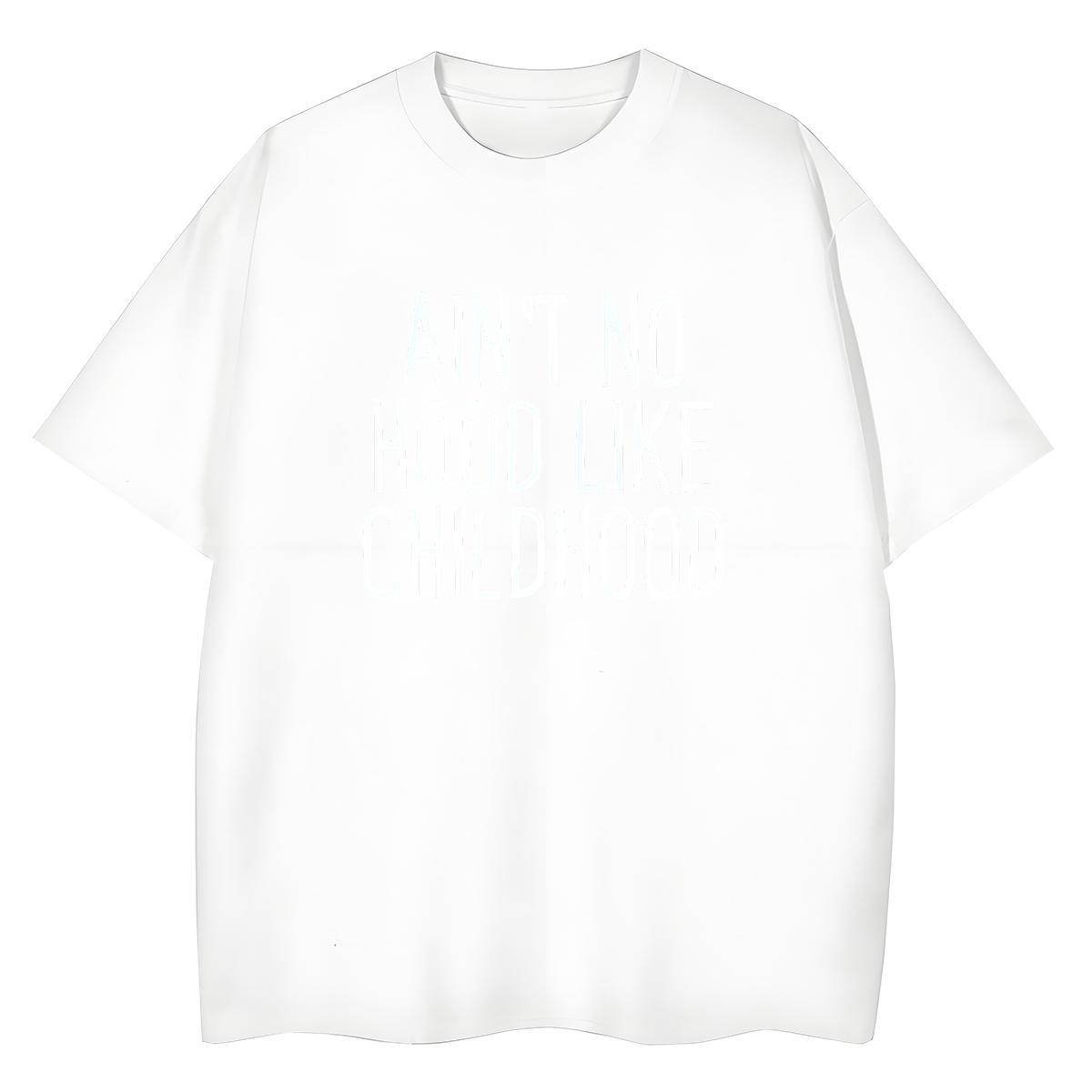 High Quality T-Shirts 230g Pure Cotton letter Casual Black Oversized Breathable Soft Men Clothes T-Shirt Fashion Designer Clothings