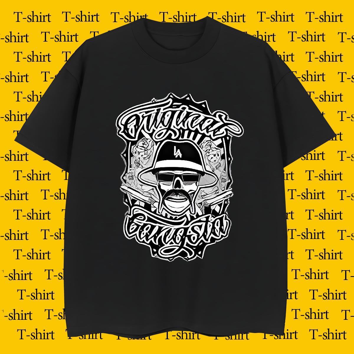 Cool Design T Shirts Men 100% Cotton 230g skull Anime Printing Street Cartoon Print Breathable Crew Neck Couples T Shirts Free Shipping Tops Shirt