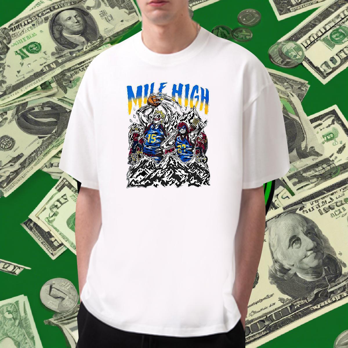 Brand Men T Shirts 230g Cotton skull Street wear Hip Hop Graphic Crew Neck Breathable Men Tshirts Classic Tops