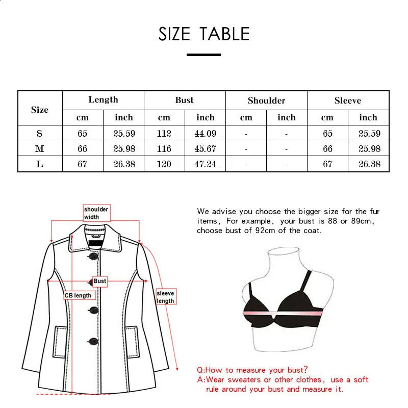 PUDI A18103 Womens Winter Wool Warmth Genuine Fox Fur Coat Long 240824