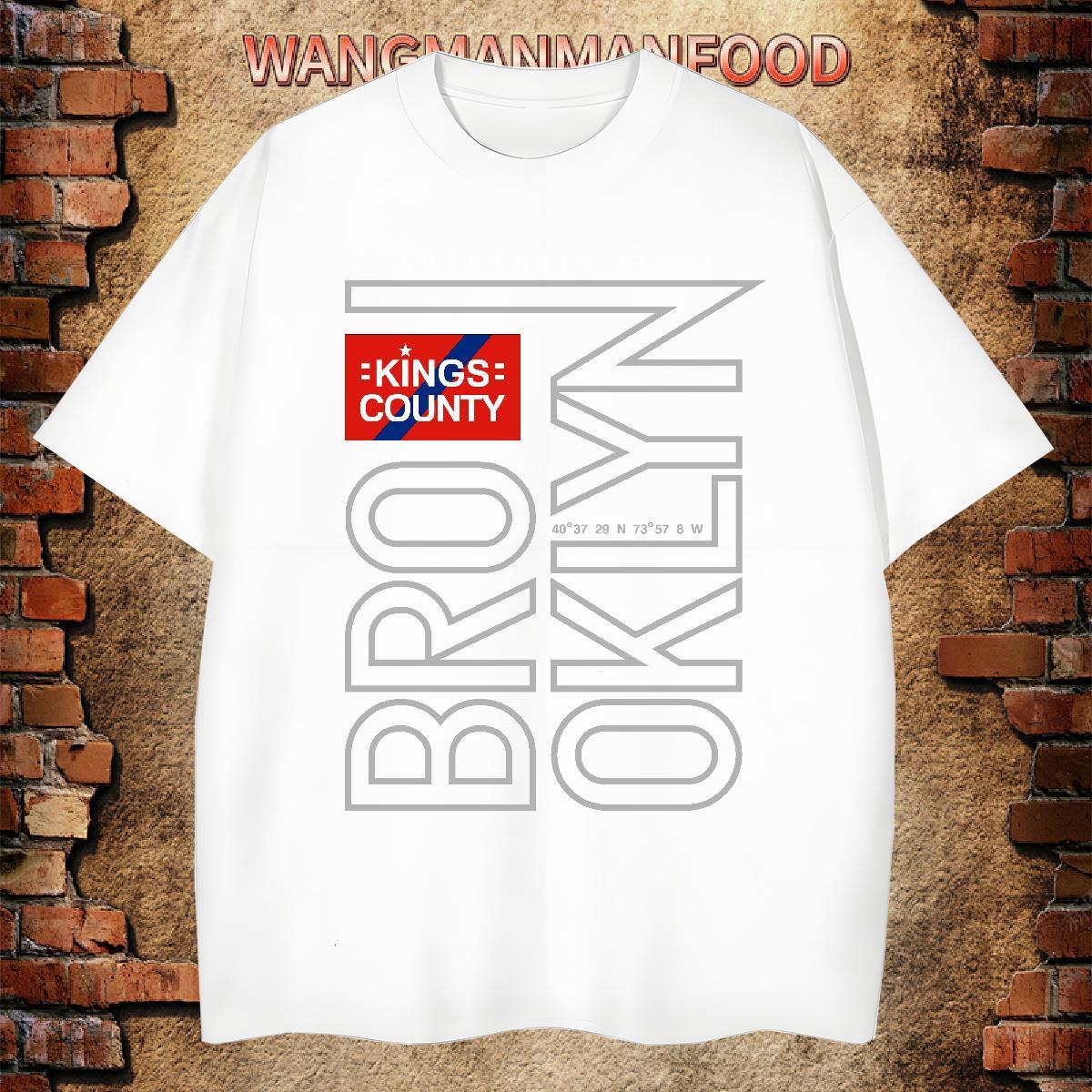 Loose Fit T Shirt For Man 100% Cotton 230g letter Hip Hop Custom Print Plus Size Breathable Short Sleeve Men Tops Tees New Arrival Top Tees