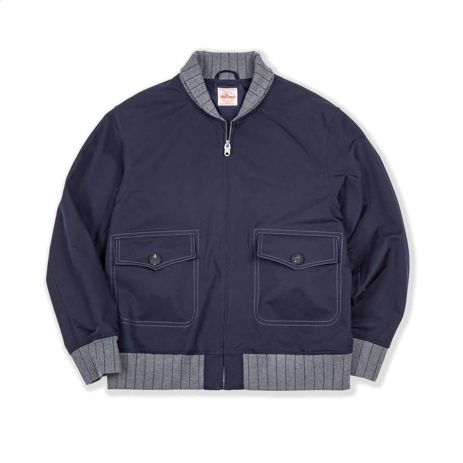 Maden Workwear American Retro A1 Pilot Jacket Bomber Short Contrasting Color Patchwork Baseball Mens Autumn 240824