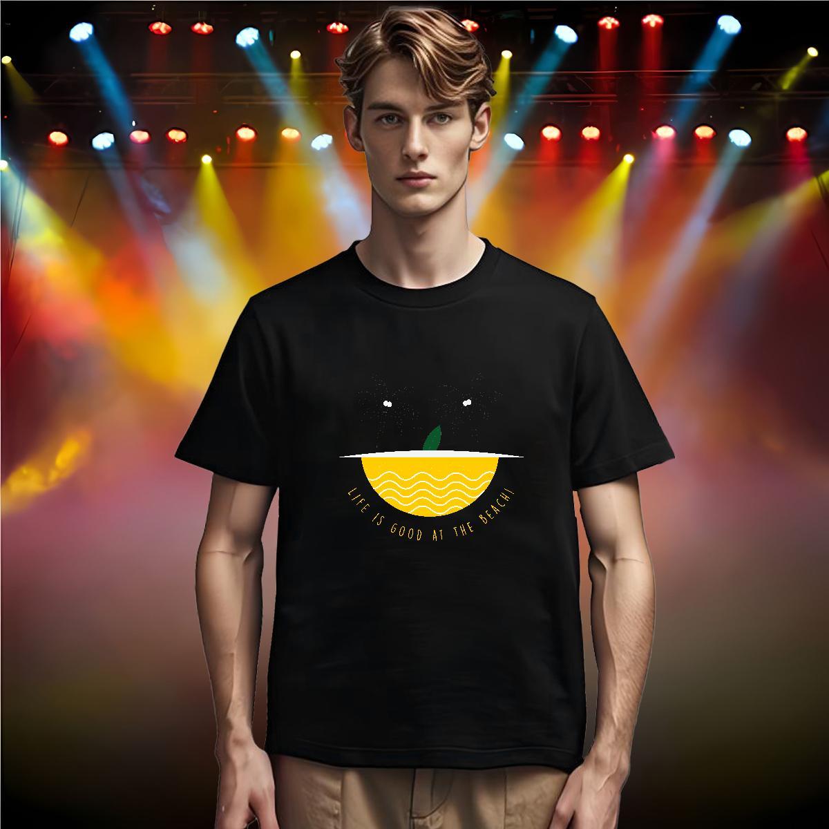 Soft T shirt 100% Cotton 230g sea Street White Plus Size Pure Cotton Men Clothes T-Shirt Classic Casual Tees