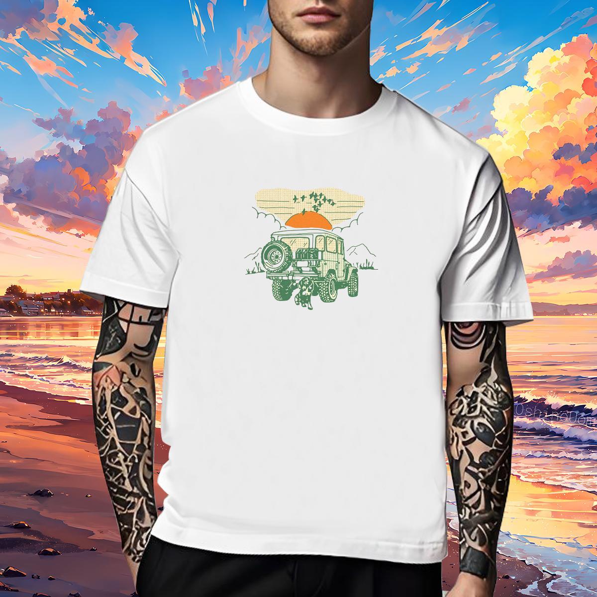 Unisex Man T Shirts 230g 100% Cotton car Sport DIY Anime Breathable Soft Couples T Shirts Factory Direct Top Tees