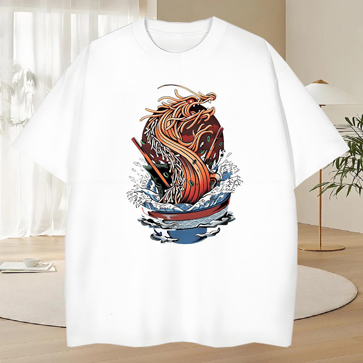 Cool Man T Shirts 230g Cotton skull Casual Graphic Breathable Soft Mens Tshirts Classic Tees Shirts
