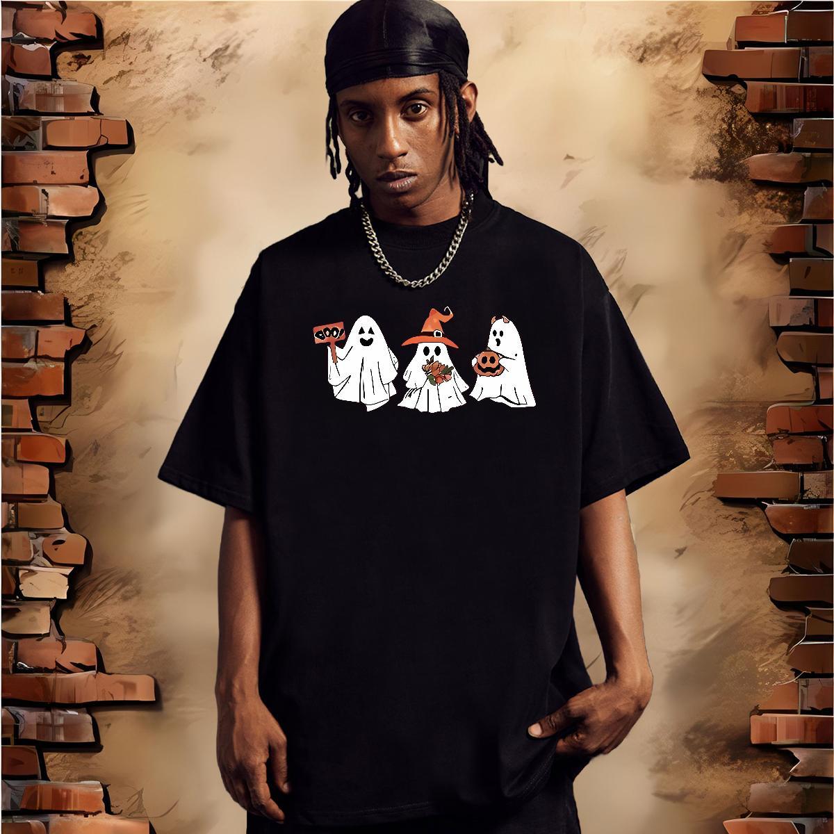 Wholesale T shirt 100% Cotton 230g monster Anime Printing Street Custom Anime O-Neck Short Sleeve Tshirt for Man Woman Factory Direct Tees