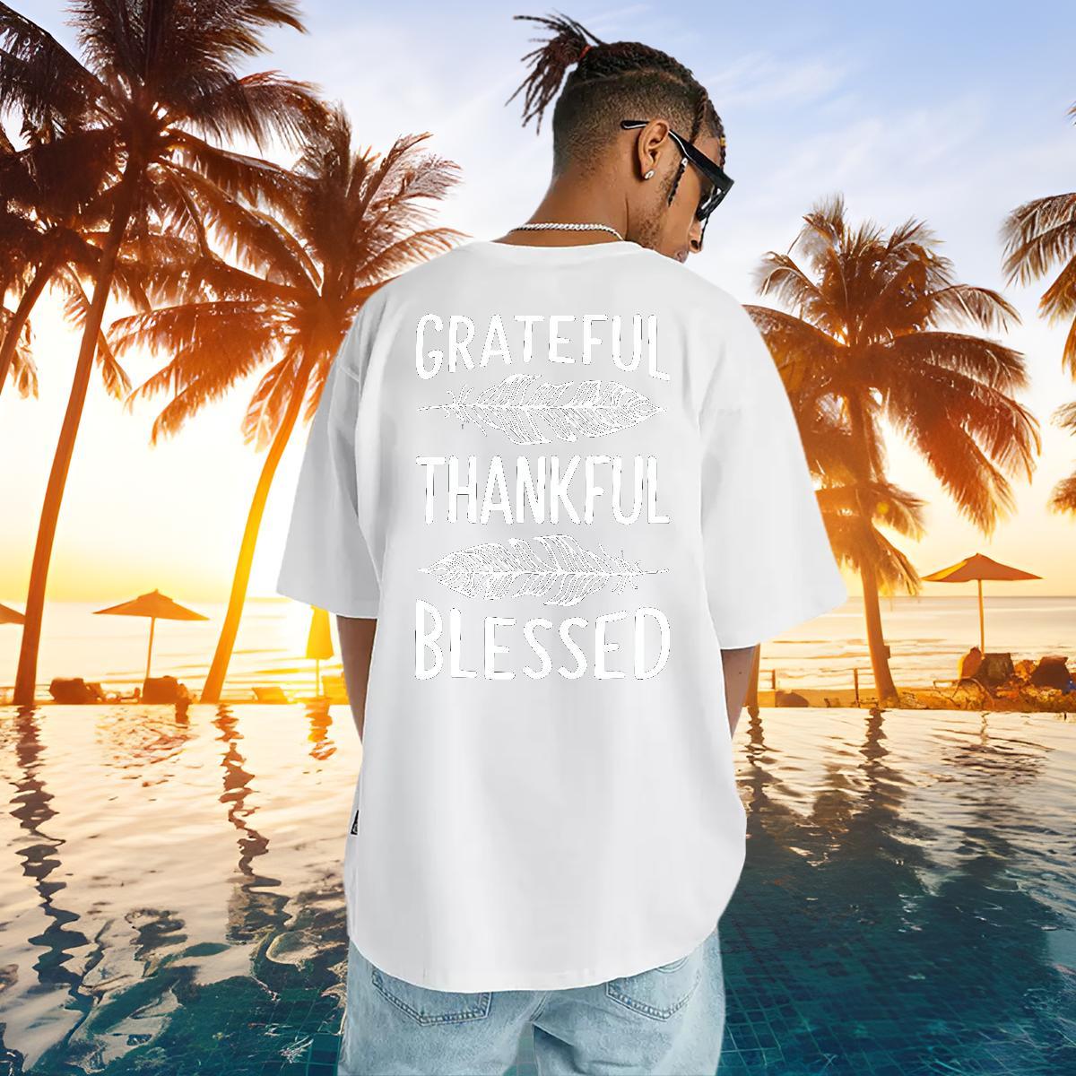 TOP Quality T shirt 100% Cotton 230g letter Beach Custom Printed O Neck Short Sleeves Men Clothes T-Shirt DIY Top Tees