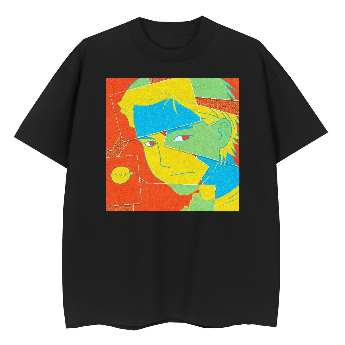Cool T Shirt For Man 100% Cotton 230g portrait Street wear Hip Hop Customized Breathable Tshirt for Man Woman Factory Direct Clothings