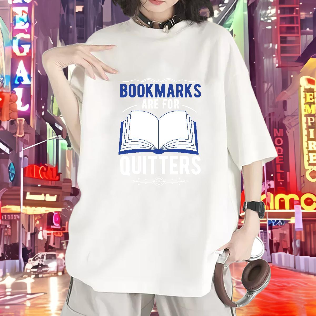 Soft Tshirt for Man Woman 230g Cotton book Hip Hop Street Woman T Shirts Short sleeve Soft White Plus Size Top Tees