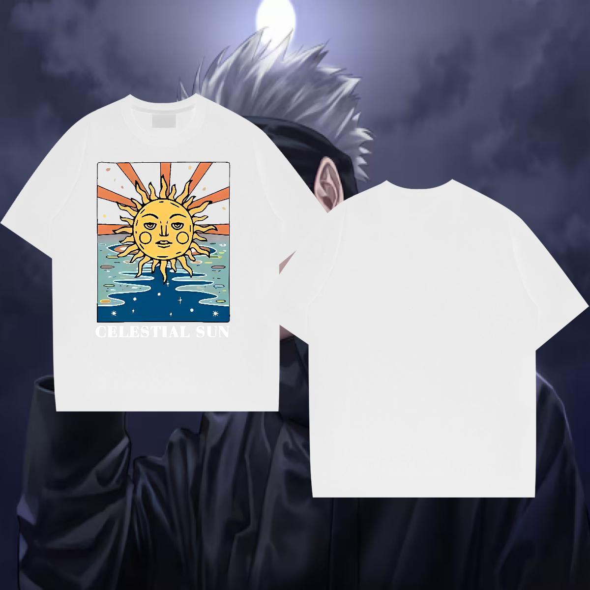 Classic Casual Couples T Shirts sea Home Outdoor 230g Cotton Clothes Breathable Soft Loose Man T Shirts Oversized 4XL