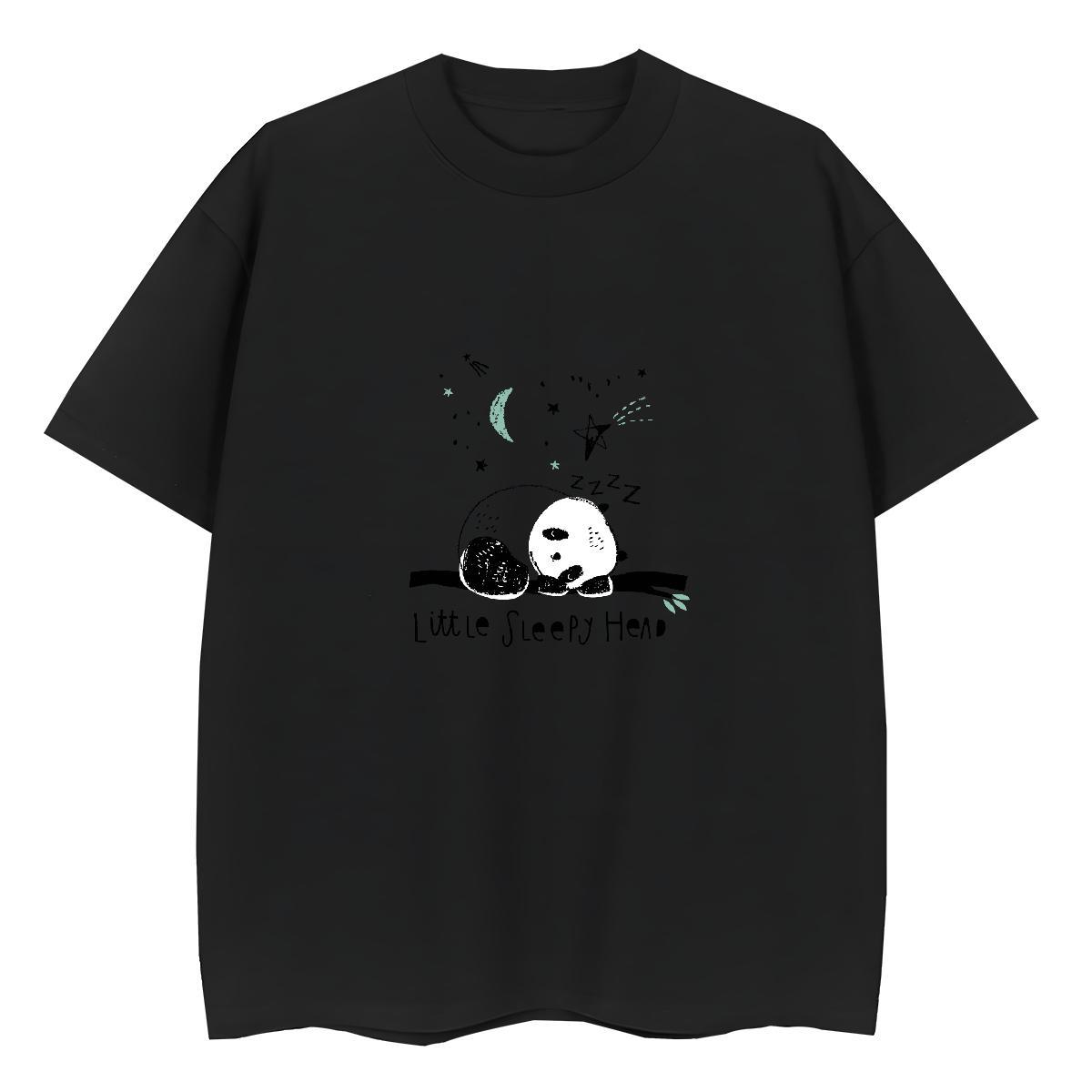 Cool Design T-Shirts for Men 230g Cotton letter Home Outdoor Cartoon Printing L-4XL O-Neck Short Sleeve Men Tees DIY Tops Shirt