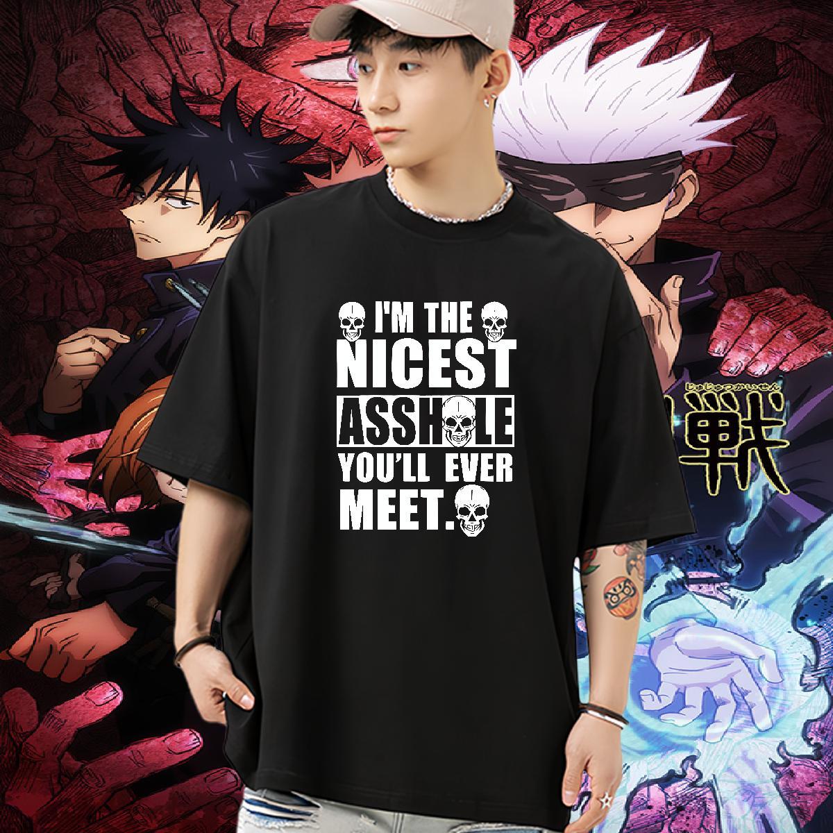 Unisex T shirt 230g Cotton letter High Street Hip Hop DIY Logo Oversized Breathable Soft Tshirts DIY Customized Clothes