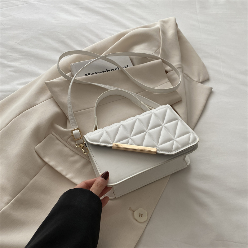 Women New Bags Simple Fashionable Casual Personality Versatile Solid Color Shoulder Crossbody Bag Free shipping