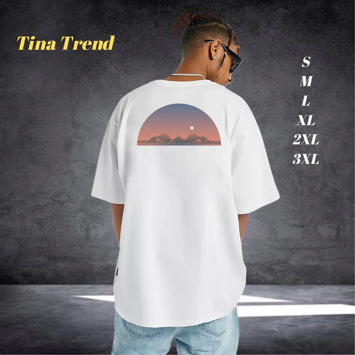 Wholesale T Shirt For Man 230g Cotton sky High Street Hip Hop Customized Crew Neck Men Tshirts Classic Casual Tee Shirt