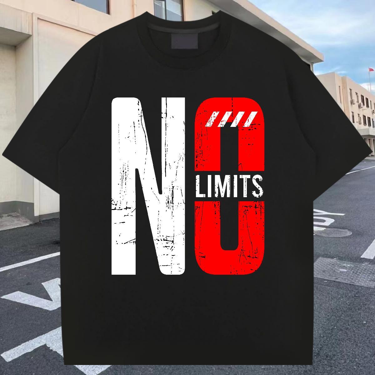 Wholesale T-Shirts for Men 230g Cotton letter Street Wear Cartoon Print Breathable Soft Couples T Shirts Free Shipping Tees