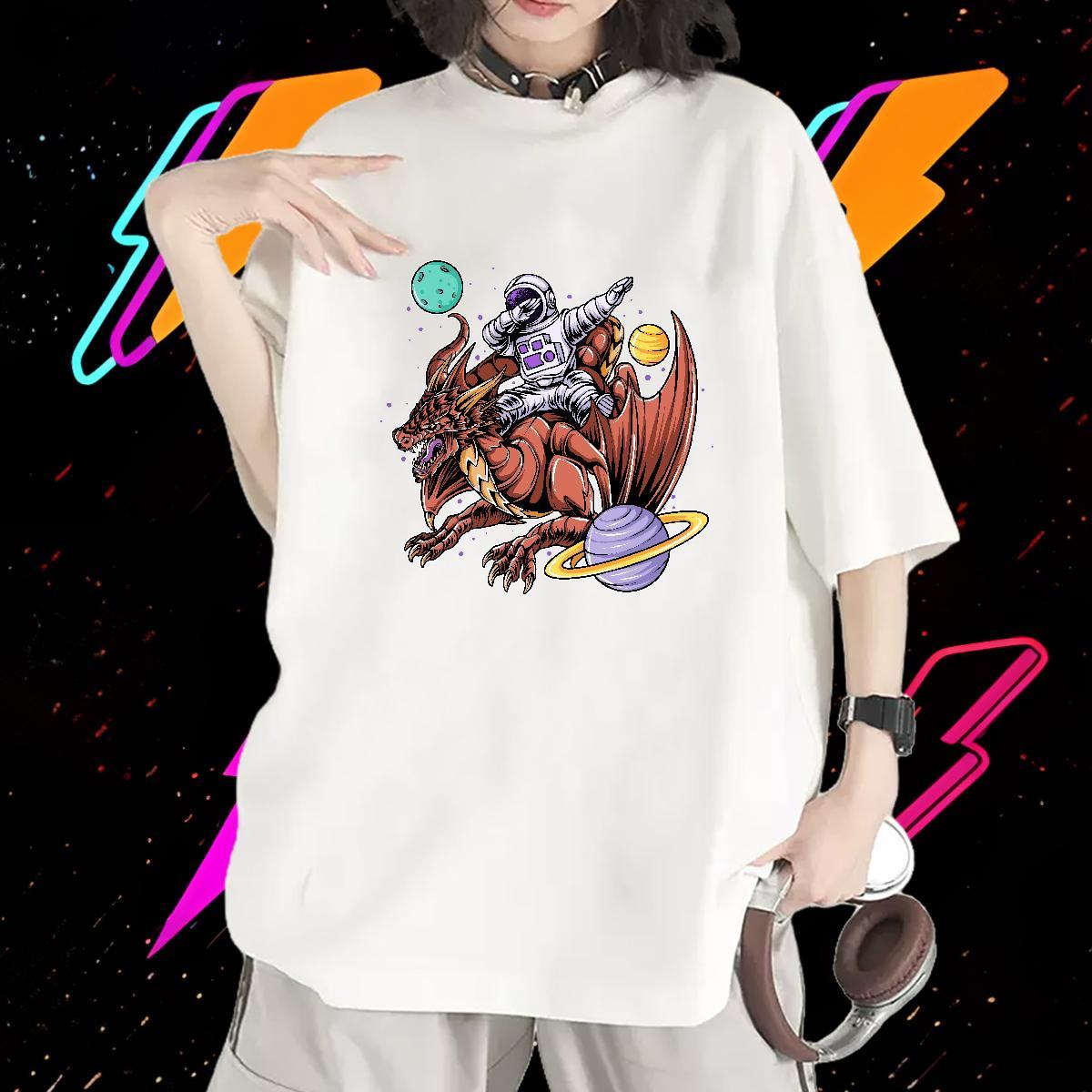 Wholesale Unisex Tshirts 100% Cotton 230g terror Street Wear Women T Shirts Crew Neck Breathable Oversized L-4XL Tops Shirt
