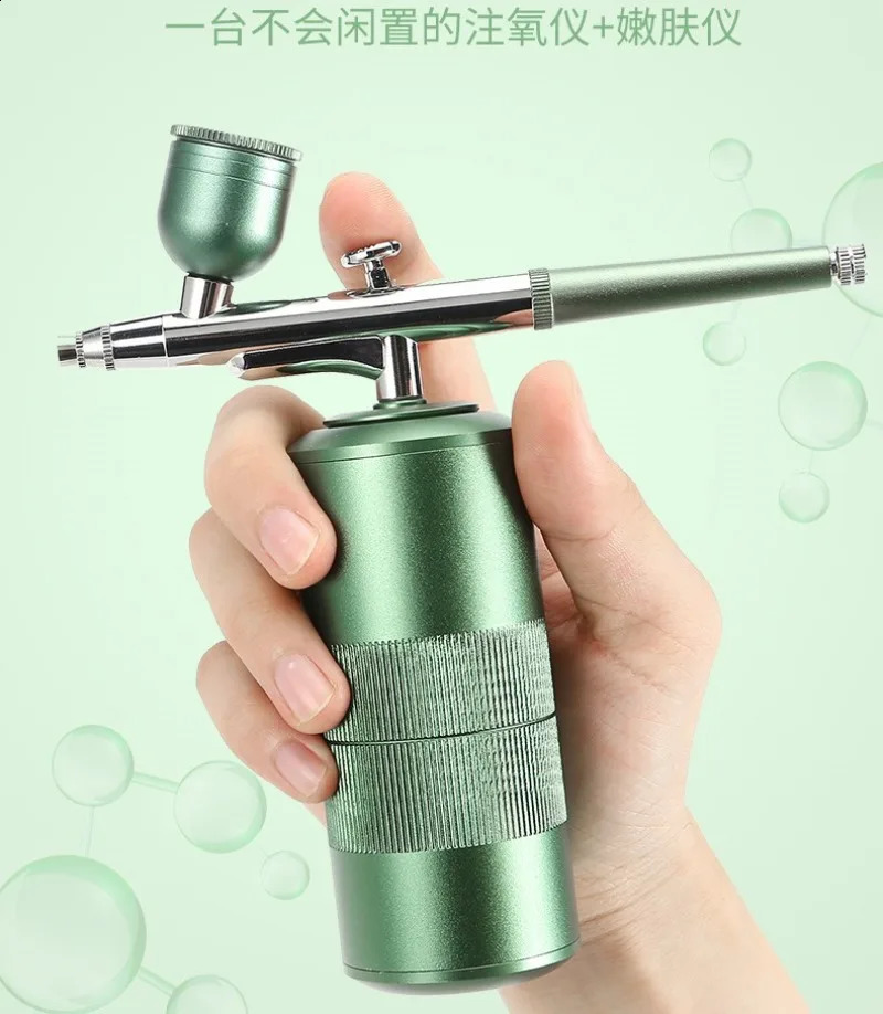 Wireless air compressor kit spray gun nail handle air brush makeup DIY spray gun tattoo process cake nano spray 240823 ww