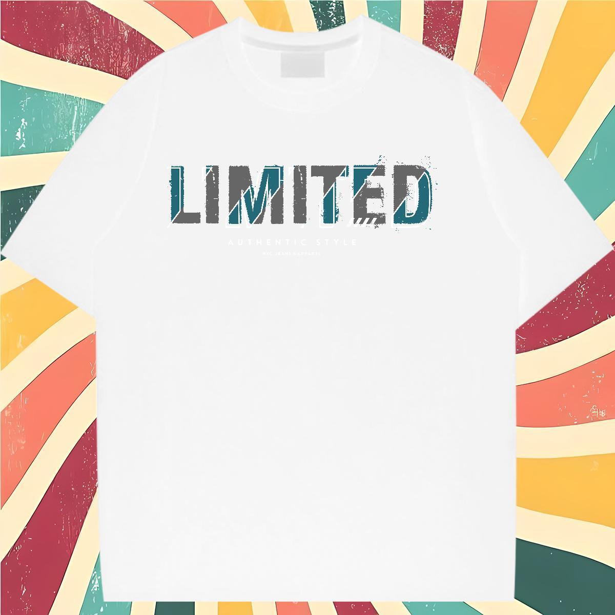 Nice Women Tshirts 230g Pure Cotton letter Beach Womens T Shirts Comfortable Oversized L-4XL Clothes