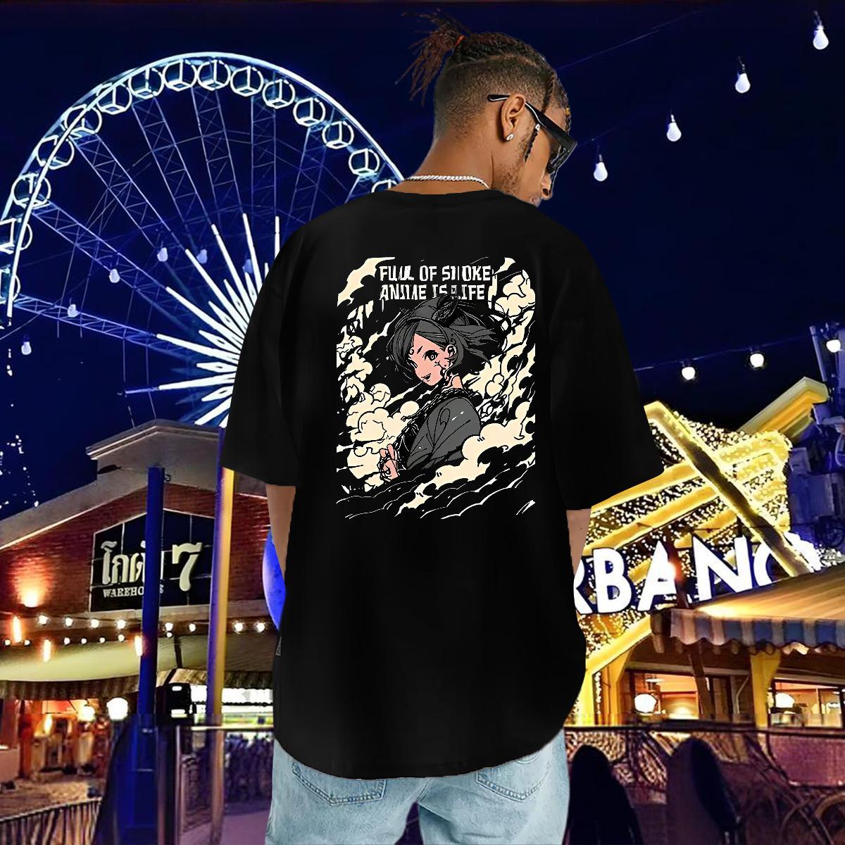 Cool Mens T Shirts 230g 100% Cotton portrait Street Oversized 4XL Breathable Soft Couples T Shirts Classic Tees Shirts