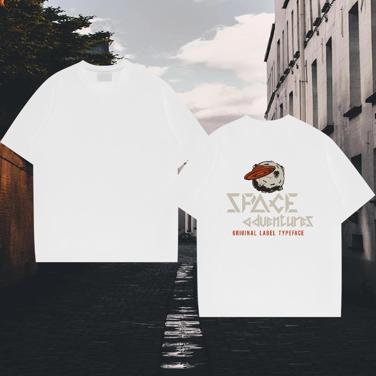 Cool Man T Shirts 230g 100% Cotton ET Hip Hop Asian Size Breathable Soft Men Tees Fashion Polos