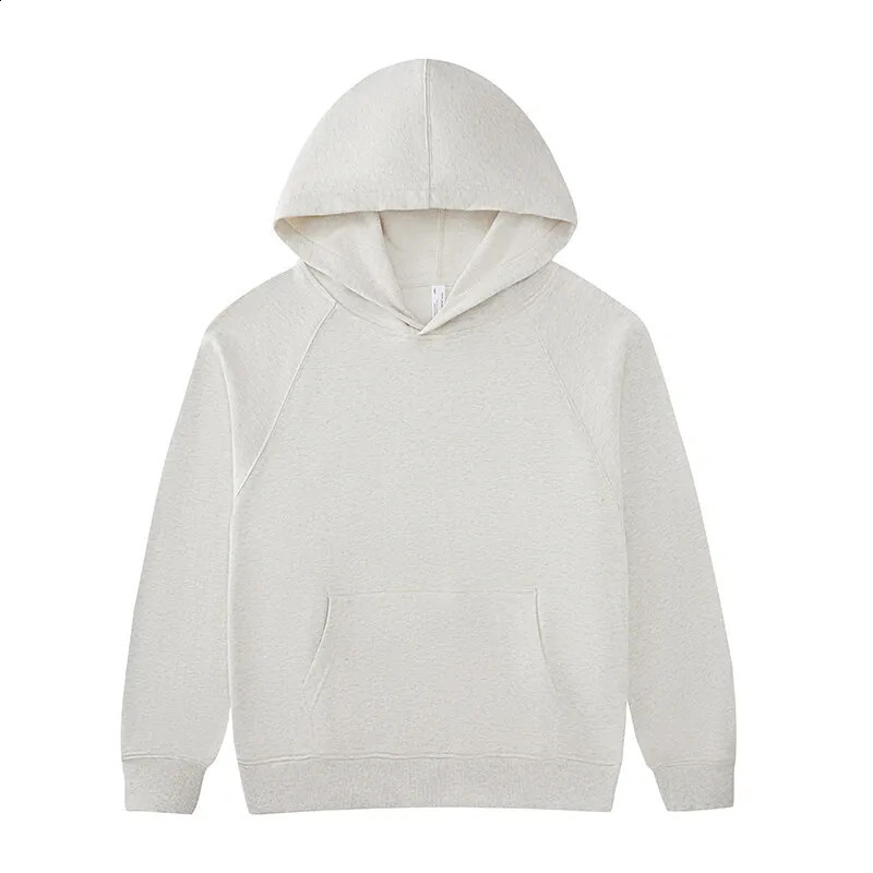 OIINAA Sweatshirt for Women Raglan Sleeve Pocket Solid Basic Casual Loose Coat Autumn Winter Fashion Man and Women Sweatshirts 240824