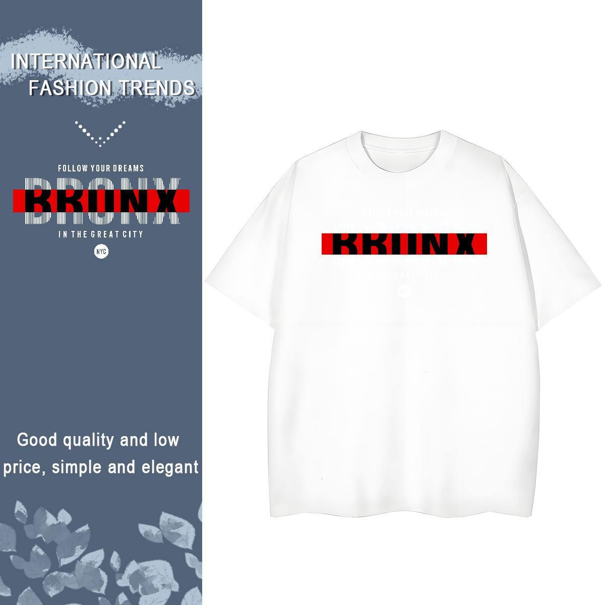 Brand Lady T shirt 100% Cotton 230g letter Daily Wear T Shirt For Woman Crew Neck Customized Print Polos