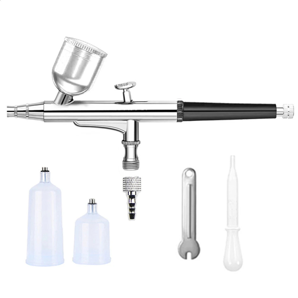Double action red spray gun AC 131 brush spray art tattoo cake makeup beauty model air brush gun 240823