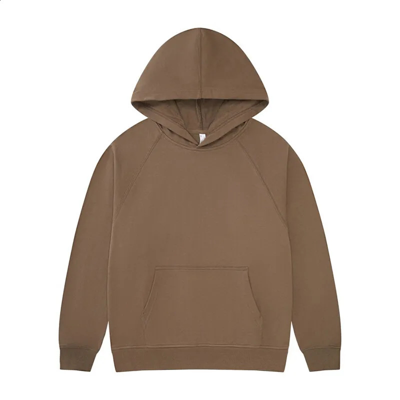 OIINAA Sweatshirt for Women Raglan Sleeve Pocket Solid Basic Casual Loose Coat Autumn Winter Fashion Man and Women Sweatshirts 240824