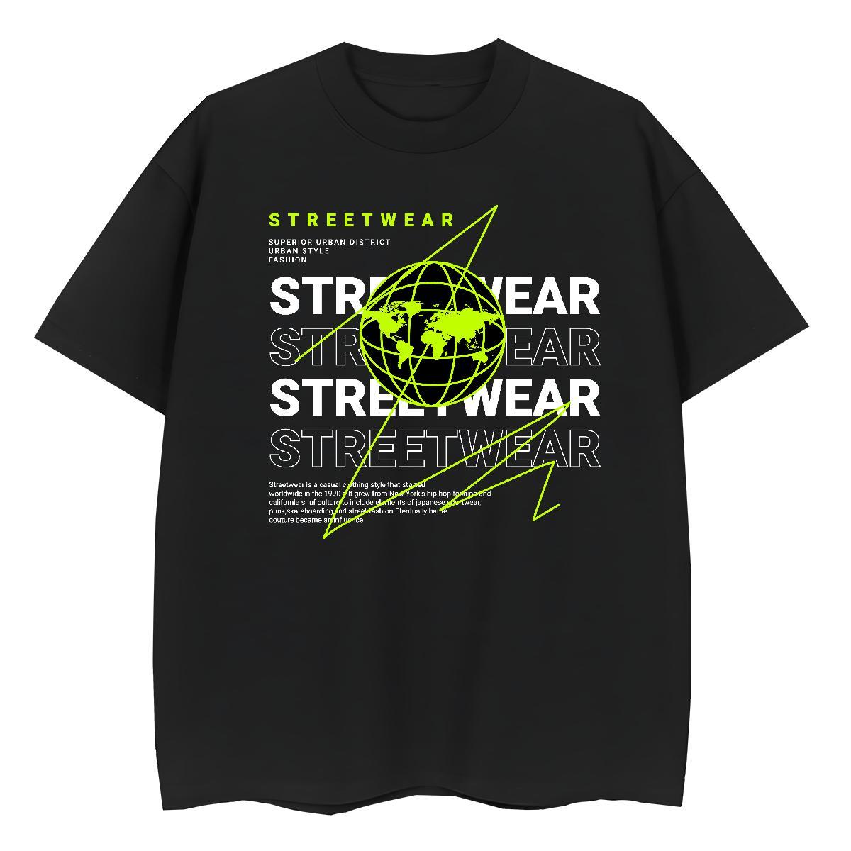 Brand T-Shirts for Men 230g Cotton letter Street Plus Size Cartoon Breathable Crew Neck Tshirt for Man Woman Designer Polos