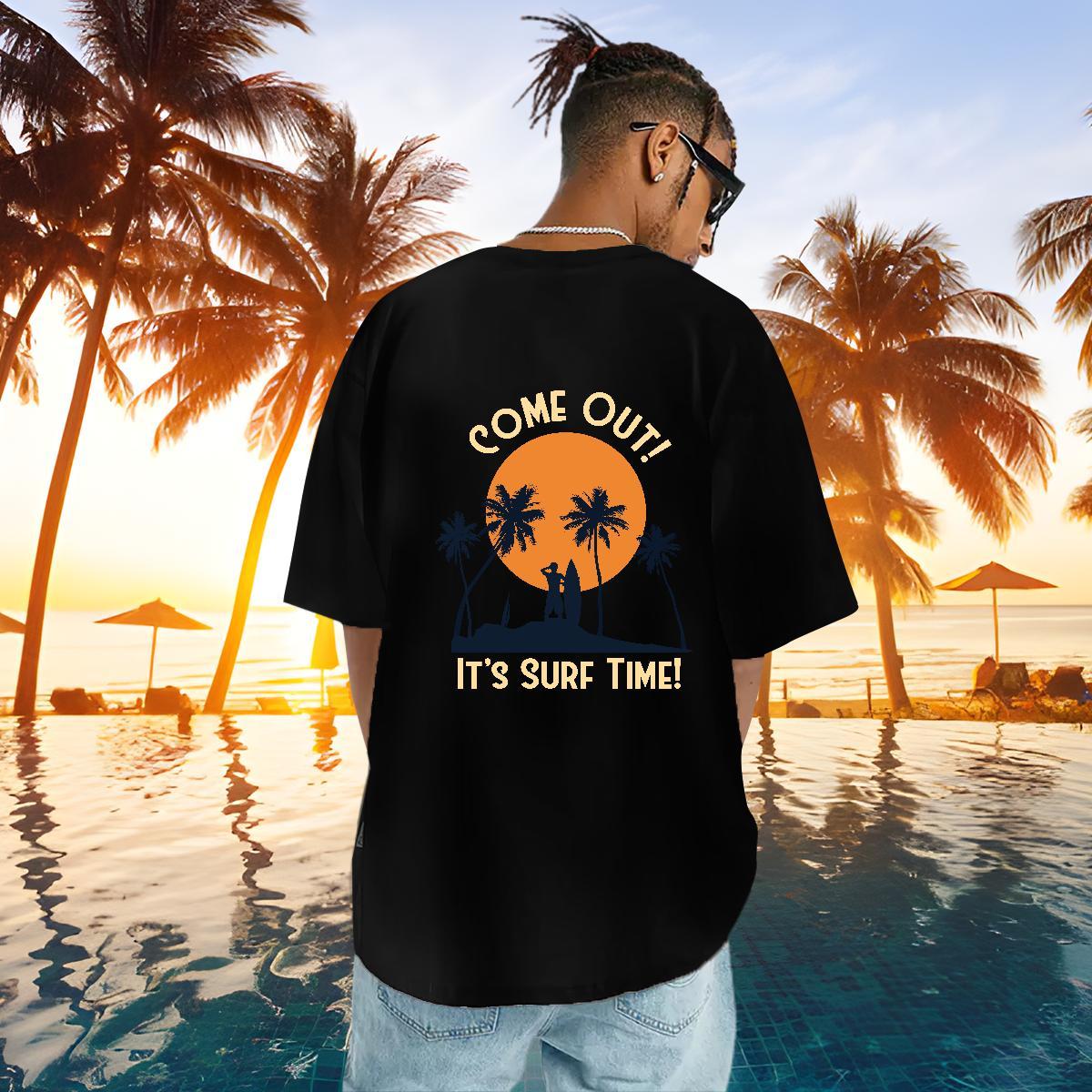 Popular Mens T Shirts 100% Cotton 230g sun Street wear Hip Hop DIY Anime O Neck Short Sleeves Men Clothes T-Shirt New Tees Shirts