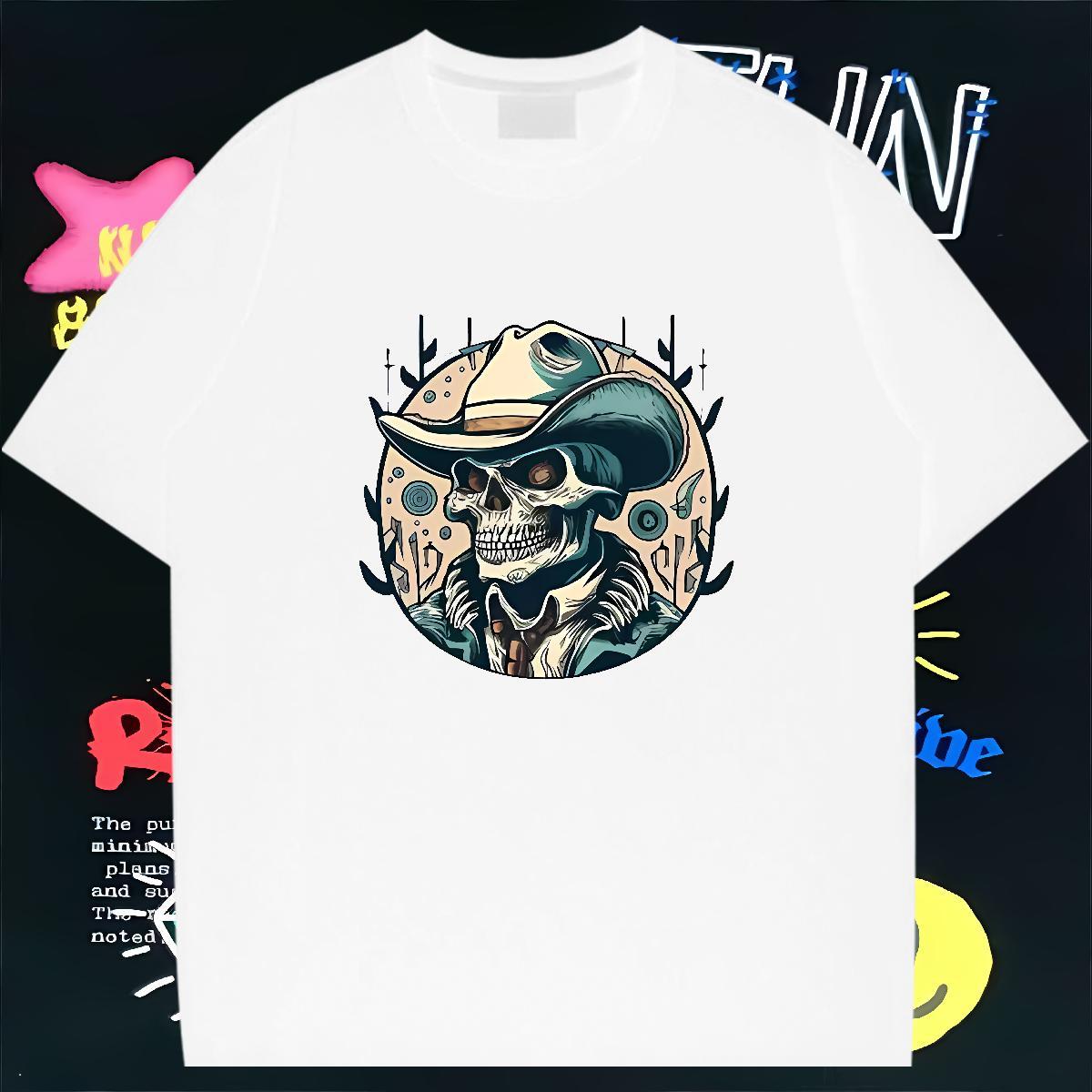 TOP Quality Mens T Shirts 100% Cotton 230g angry Sports Casual Graphic Breathable Crew Neck Men Clothes T-Shirt 2024 Summer Tops Tees