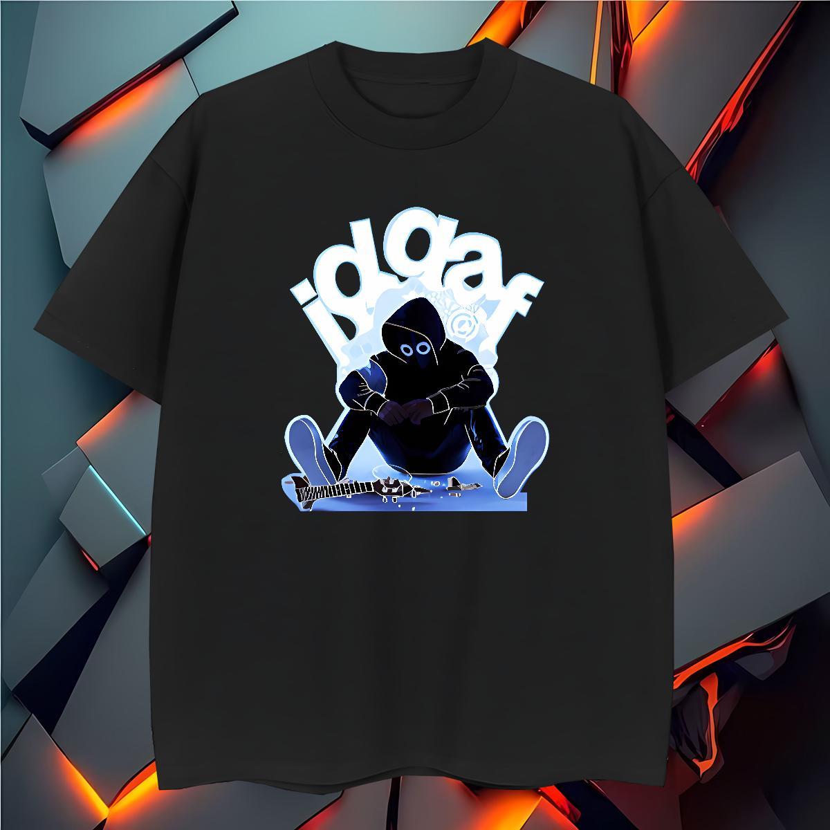 Soft Man T Shirts 230g 100% Cotton skull Street Wear Custom Cartoon Breathable Crew Neck Men Tops Tees New Designer Clothings