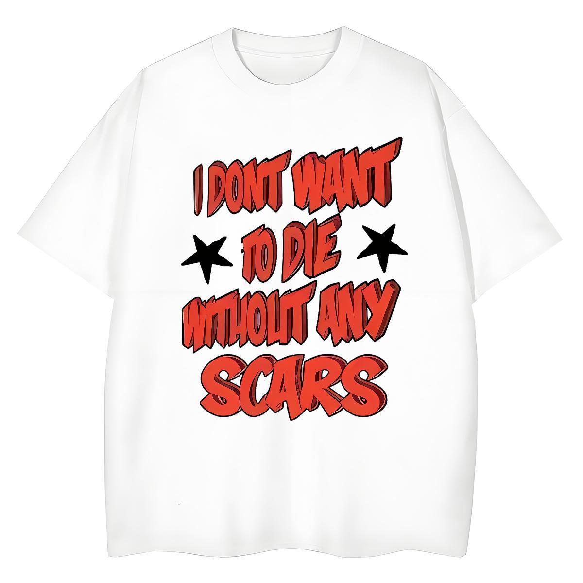 New Arrival Men Clothes T-Shirt letter High Street Hip Hop 230g 100% Cotton Tops Shirt O Neck Short Sleeves Cool Mens T Shirts Custom Print Plus Size