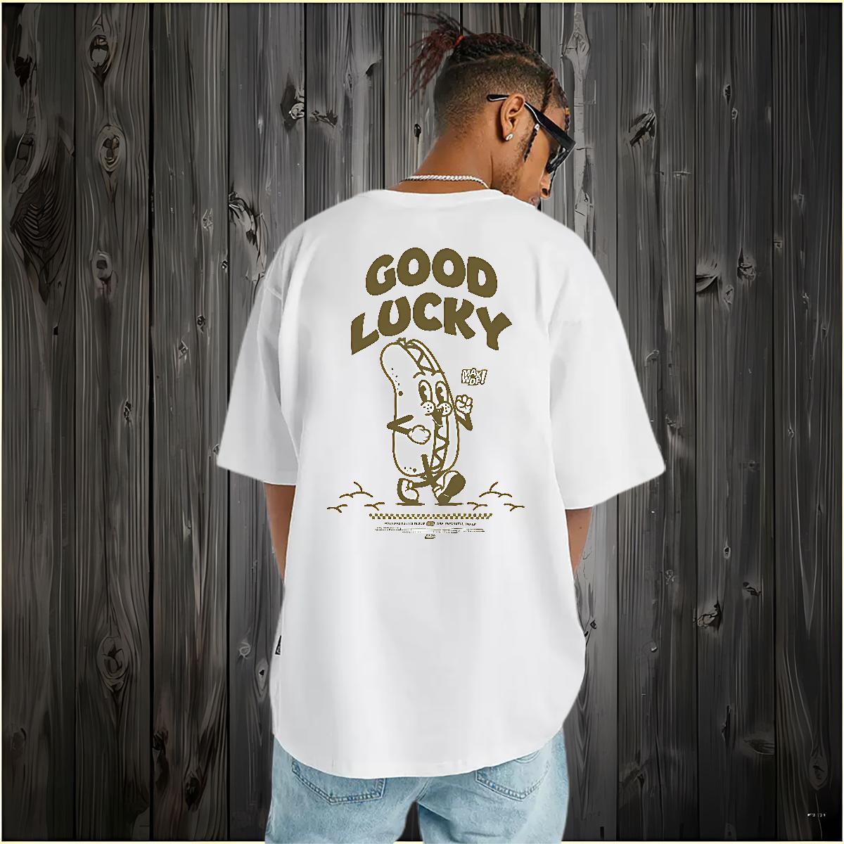 Free Shipping T-Shirts 100% Cotton 230g letter Beach Custom Big Size Breathable Short Sleeve Men Tees Casual New Tops Shirt